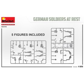 Mini Art 35378 German Soldiers At Rest Special Edition