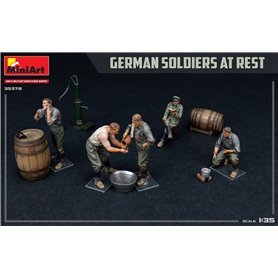 Mini Art 35378 German Soldiers At Rest Special Edition