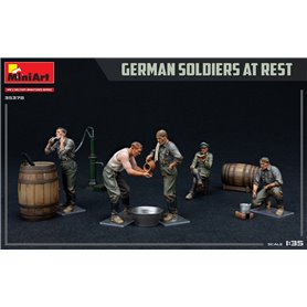 Mini Art 35378 German Soldiers At Rest Special Edition