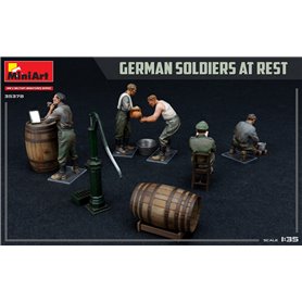 Mini Art 35378 German Soldiers At Rest Special Edition
