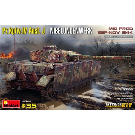 Mini Art 35339 Pz.Kpfw.IV Ausf. J Nibelungenwerk Mid Prod Sep-Nov 1944