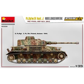 Mini Art 35339 Pz.Kpfw.IV Ausf. J Nibelungenwerk Mid Prod Sep-Nov 1944