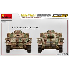 Mini Art 35339 Pz.Kpfw.IV Ausf. J Nibelungenwerk Mid Prod Sep-Nov 1944