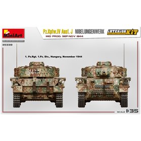 Mini Art 35339 Pz.Kpfw.IV Ausf. J Nibelungenwerk Mid Prod Sep-Nov 1944