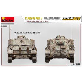 Mini Art 35339 Pz.Kpfw.IV Ausf. J Nibelungenwerk Mid Prod Sep-Nov 1944