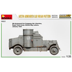 Mini Art 39021 Austin Armoured Car Indian Pattern British Service