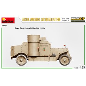 Mini Art 39021 Austin Armoured Car Indian Pattern British Service