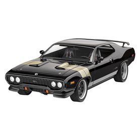 Revell FAST AND FURIOUS 1:24 Dominics 1971 Plymouth GTX - MODEL SET - z farbami