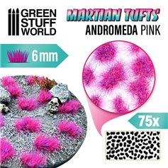 Green Stuff World Tufty MARTIAN TUFTS - Andromeda Pink - 6mm