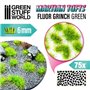Green Stuff World Tufty MARTIAN TUFTS - Fluor Grinch Green - 6mm