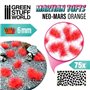 Green Stuff World Tufty MARTIAN TUFTS - Neo-Mars Orange - 6mm