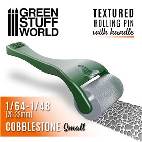 Green Stuff World Wałek z rączką ROLLIN PIN W/HANDLE - Cobblestone - SMALL