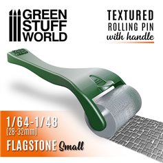 Green Stuff World Wałek z rączką ROLLIN PIN W/HANDLE - Flagstone - SMALL
