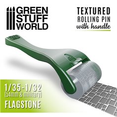 Green Stuff World Wałek z rączką ROLLIN PIN W/HANDLE - Flagstone