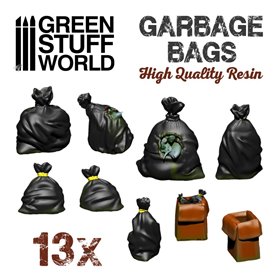 Green Stuff World Garbage Bags Resin Set