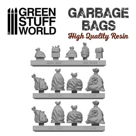 Green Stuff World GARBAGE BAGS RESIN SET