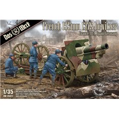 Das Werk 1:35 155mm C17S - FRENCH HOWITZER - FRANCE, USA, SPAIN, GERMANY