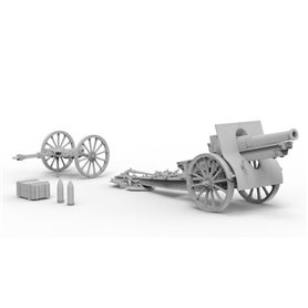 Das Werk 1:35 155mm C17S - FRENCH HOWITZER - FRANCE, USA, SPAIN, GERMANY