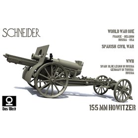 Das Werk 1:35 155mm C17S - FRENCH HOWITZER - FRANCE, USA, SPAIN, GERMANY