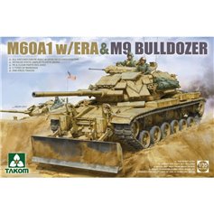 Takom 1:35 M60A1 W/ERA + M9 BULLDOZER 