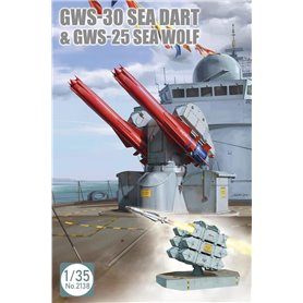 Takom 2138 GWS-30 Sea Dart & GWS-25 Sea Wolf