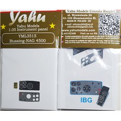 Yahu Models 1:35 Deska rozdzielcza do Bussing-NAG 4500 dla IBG