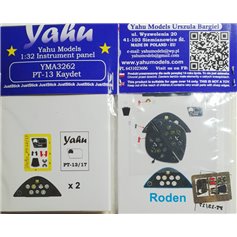 Yahu Models 1:32 Dashboard for PT-13 Kaydet - Roden 