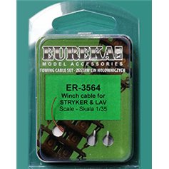 Eureka XXL 1:35 Towing cables for IFV Stryker / Canadian LAV 