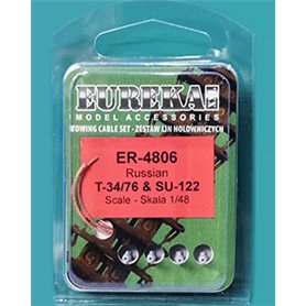 Eureka XXL 1:48 Towing cables for T-34/76 / SU-122 