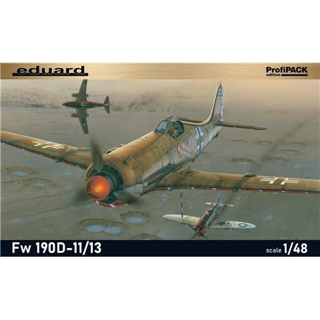 Eduard 1:48 Focke Wulf Fw-190 D-11 / D-13 - ProfiPACK 