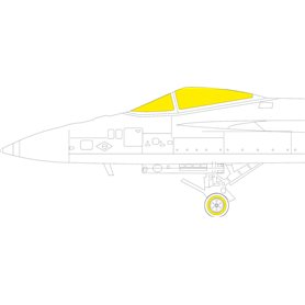 Eduard 1:48 Maski TFACE do F/A-18E dla Meng