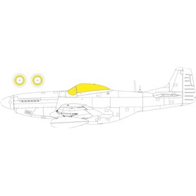 Eduard 1:48 Maski TFACE do P-51K TFace dla Eduard