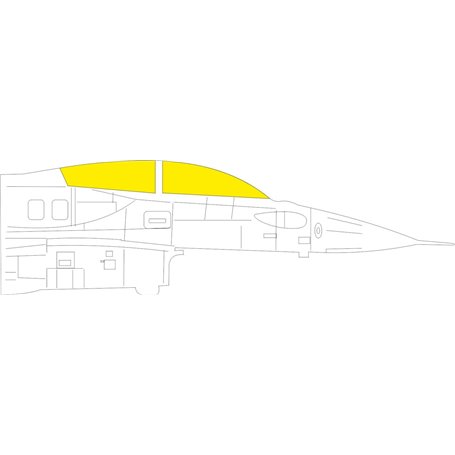 Eduard 1:48 F-16I SUFA dla Kinetic
