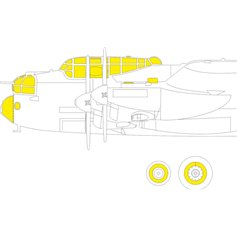 Eduard 1:48 Masks TFACE for Avro Lancaster B Mk.I - HKM 