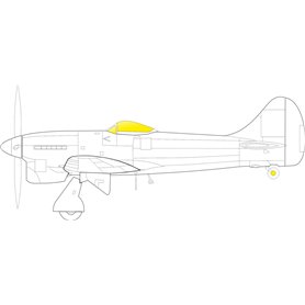 Eduard 1:48 Maski TFACE do Hawker Tempest Mk.II dla Eduard / Special Hobby