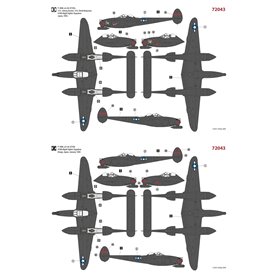 Hobby 2000 72043 P-38M Night Lightning