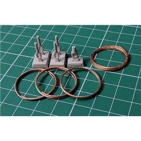 Eureka XXL 1:35 Liny do Bergepanzer 2