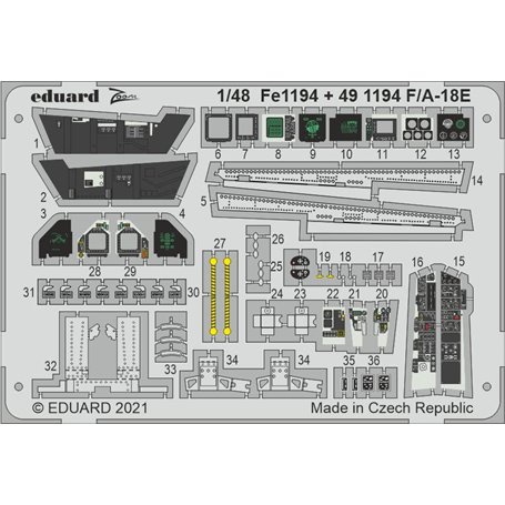 Eduard 1:48 F/A-18E dla Meng