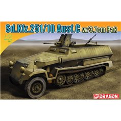 Dragon ARMOR PRO 1:72 Sd.Kfz.251/10 Ausf.C W/37MM PAK.36 