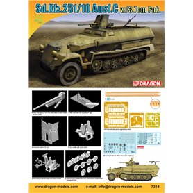 Dragon 1:72 Sd.Kfz.251/10 Ausf.C with 3,7cm Pak 36