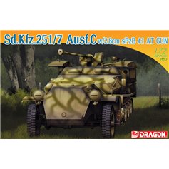 Dragon ARMOR PRO 1:72 Sd.Kfz.251/7 Ausf.C W/28MM SPZB.41 AT GUN 