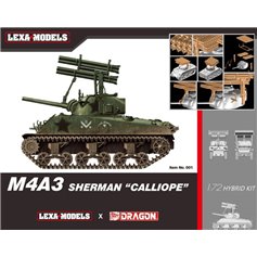 Dragon HYBRID KIT 1:72 M4A3 Sherman Caliliope