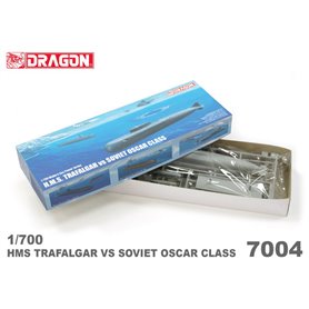 Dragon 7004 H.M.S. Trafalgar vs Soviet Oscar