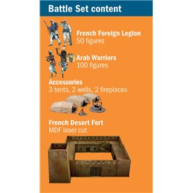 Italeri 1:72 BEAU GESTE: ALGERIAN TUAREG REVOLT - BATTLE SET