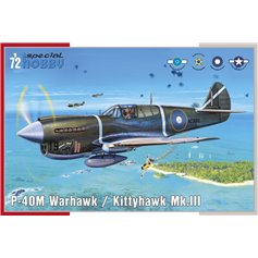 Special Hobby 1:72 Curtiss P-40M Warhawk / Kittyhawk Mk.III 