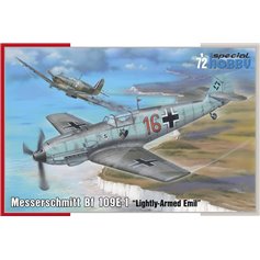 Special Hobby 1:72 Messerschmitt Bf-109 E-1 - LIGHTLY-ARMED EMIL 