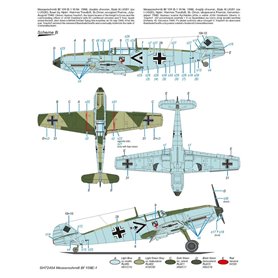 Special Hobby 1:72 Messerschmitt Bf 109E-1 - LIGHTLY-ARMED EMIL