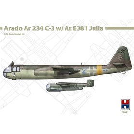 Hobby 2000 1:72 Arado Ar-234 C-3 W/Ar-E381 Julia – DRAGON + CARTOGRAF