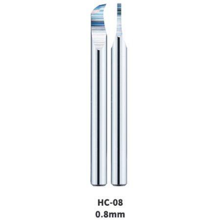 DSPIAE HC-08 0.8mm TUNGSTEN STEEL HOOK BROACH