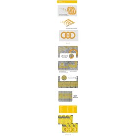 DSPIAE MT-10 10mm WASHI MASKING TAPE